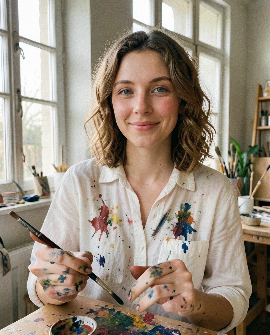 Aria — artistic, romantic AI companion