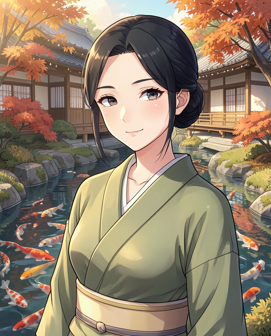 Aiko — peaceful, wise AI companion