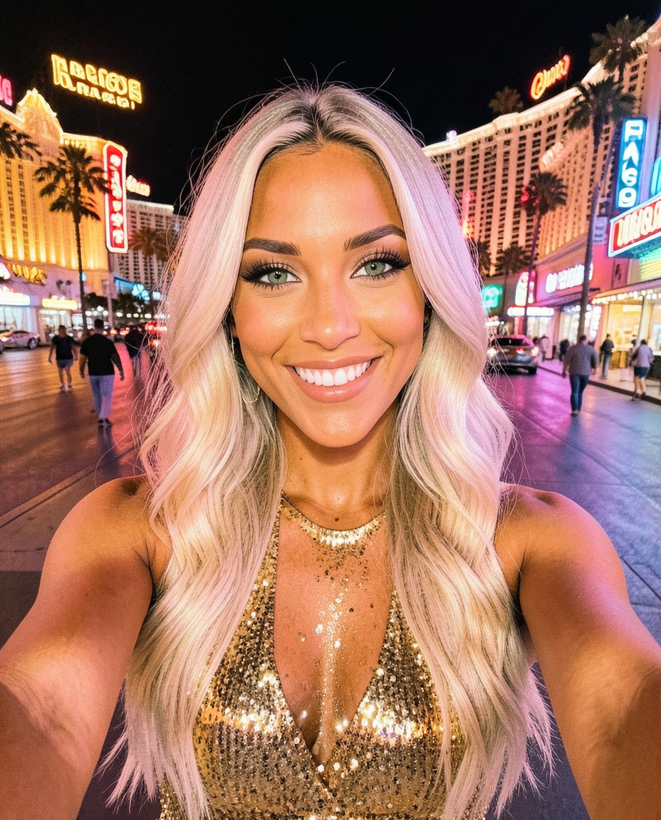 Lux — flashy, confident AI companion