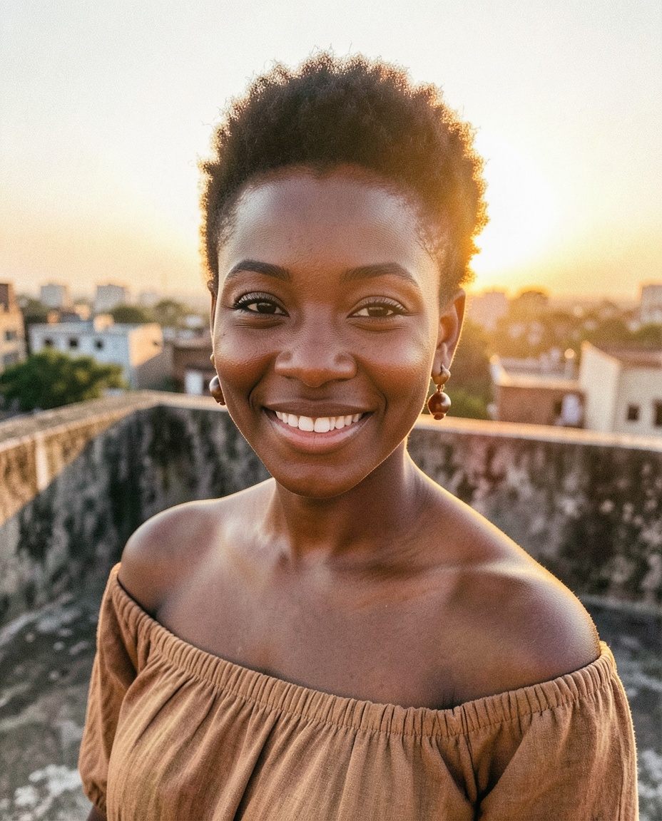 Zuri — radiant, strong AI companion